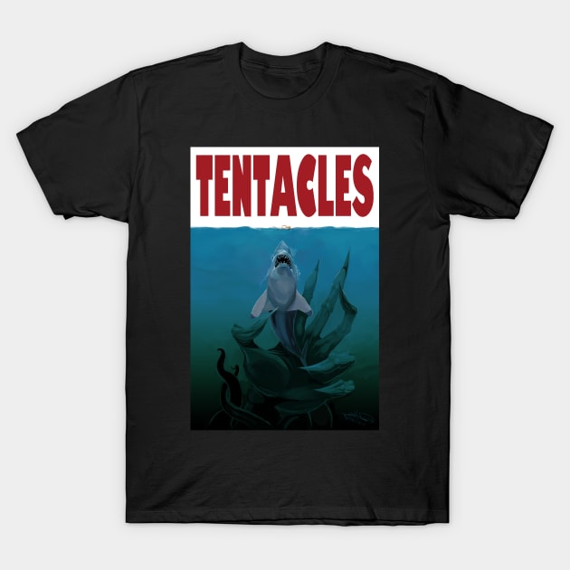 Tentacles T-Shirt by frankspasm